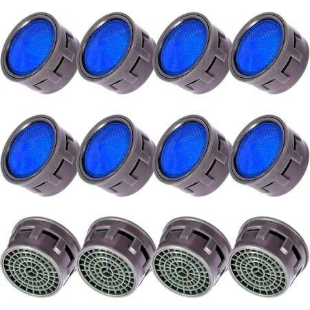 Aerator Baterie Alama Fleko, M24, albastru, accesoriu instalatii sanitare