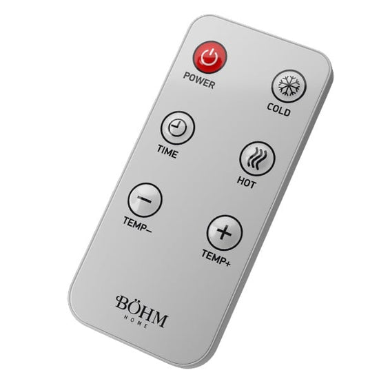 Aeroterma de Perete BÖHM BH2000, 2000W, 2 Trepte, Telecomanda, Timer 12H, 20-25 m²