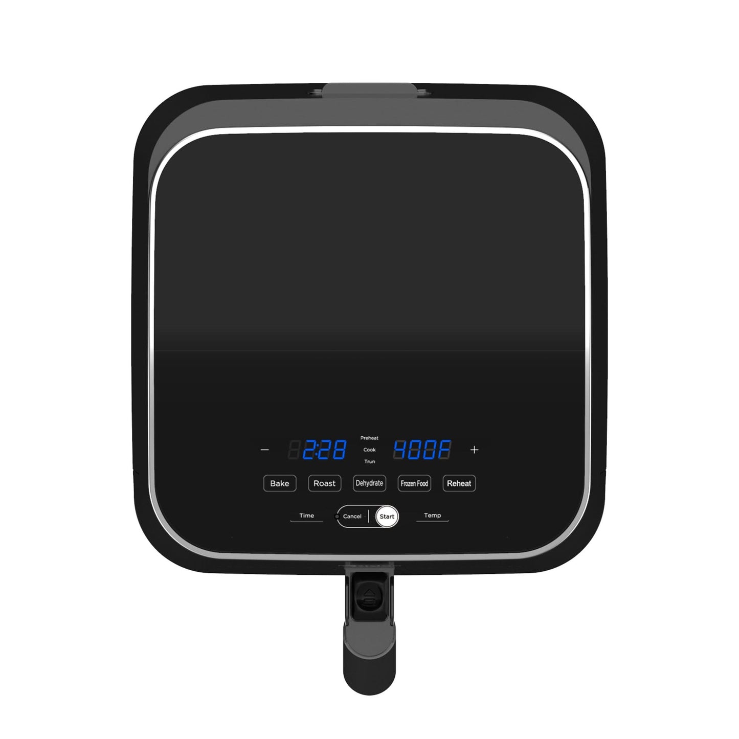 Friteuza cu aer cald MIDEA Digital Air Fryer MAD55005APKH, 1500W, 4.6L, neagra, cu timer si temperatura reglabila