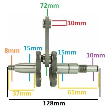 Ambielaj pentru drujba compatibil Stihl MS180, 018, MS191T Cal II - vedere 4