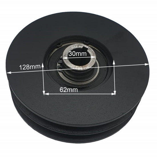 Ambreiaj compatibil Honda 128 mm x 20 mm (2 canale 13 mm) 128 mm / 20 mm / 2 / 13 mm - vedere 2