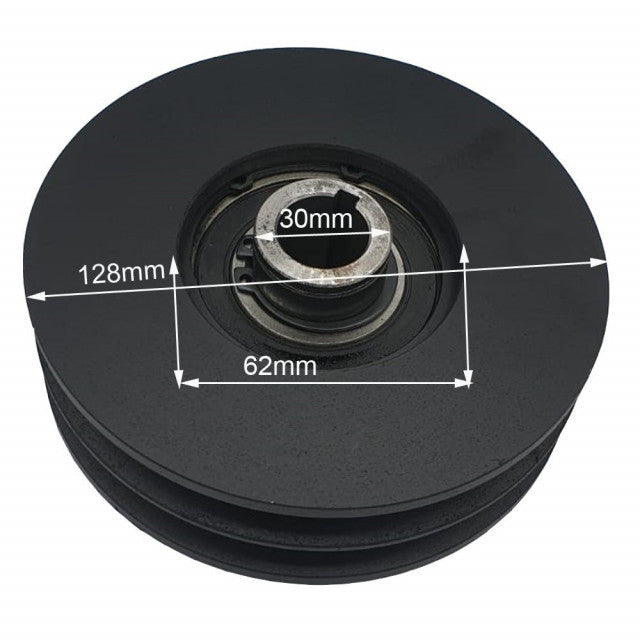Ambreiaj compatibil Honda 128 mm x 20 mm (2 canale 13 mm) 128 mm / 20 mm / 2 / 13 mm - vedere 2