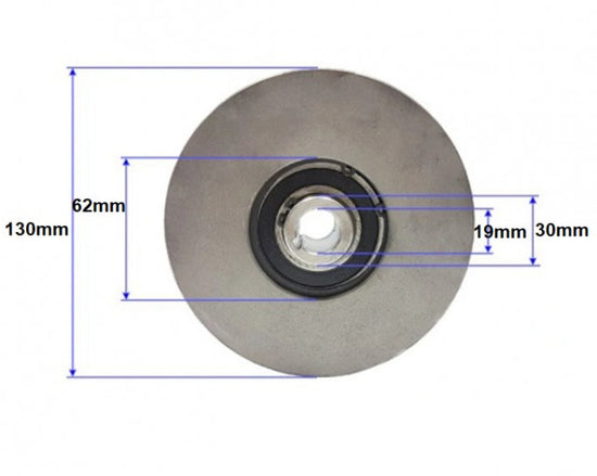 Ambreiaj compatibil Honda 130 x 19 mm (2 canale - 13 mm) 130 / 19 mm / 2 / 13 mm - vedere 2