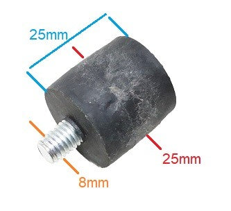 Amortizor universal generator, motopompa (cu surub de 8 mm) 8 mm