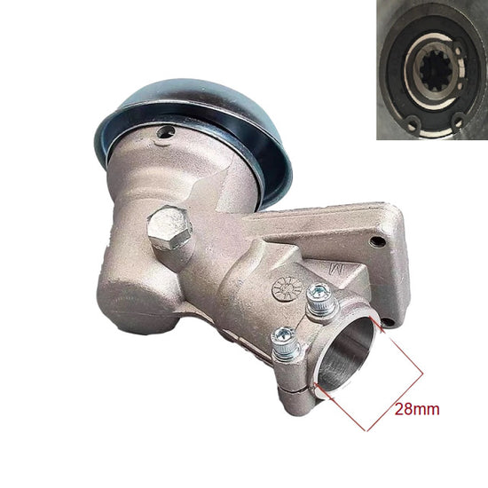 Angrenaj pentru motocoasa inferior motocoasa 28 mm 10dinti (prindere carcasa) - vedere 2