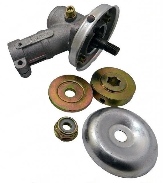 Angrenaj Inferior Motocoasa 28 mm, Ax Patrat 5x5 mm, Filet M10x1.25, Reductor Trimmer