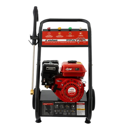 Aparat de spalat cu presiune pe benzina, 4800W, 165 Bari, 10 L/min, motor 4T, rezervor 3.6L, furtun 8 m