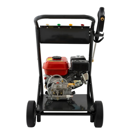 Aparat de spalat cu presiune pe benzina, 4800W, 165 Bari, 10 L/min, motor 4T, rezervor 3.6L, furtun 8 m