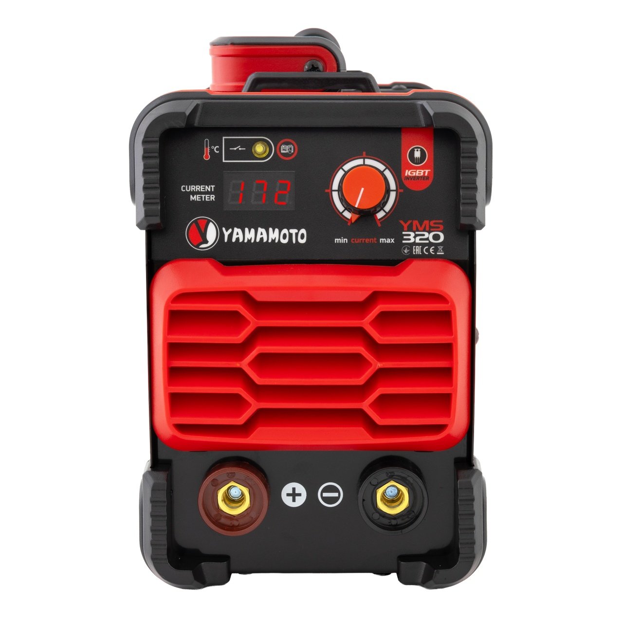 Aparat de sudura Yamamoto YMS-320, 320A, 220V, 1.6-4 mm, Invertor MMA Compact