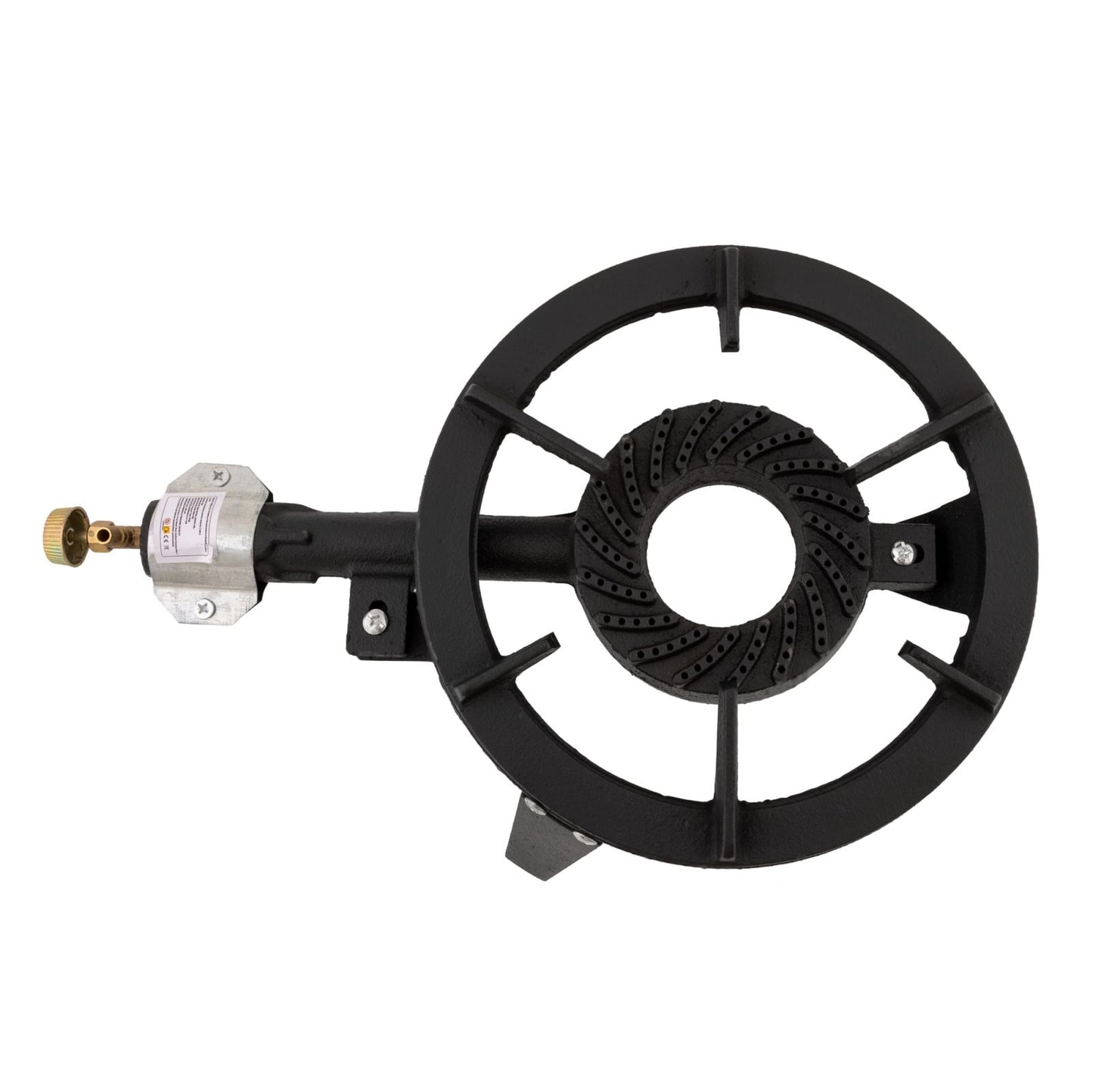 Arzator pirostrie gaz GPL propan-butan Rotor, putere 5.5 kW, fonta, consum 381 g/h, presiune 28-30bar, robinet reglaj
