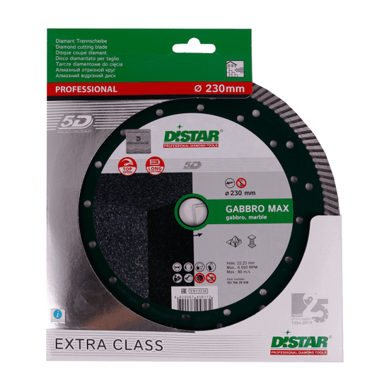 Disc diamantat Distar Gabbro granit 230 mm