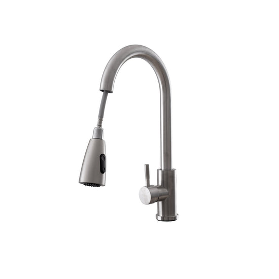 Baterie bucatarie Vital Flow FB-014-1, SUS 304, dus extractabil