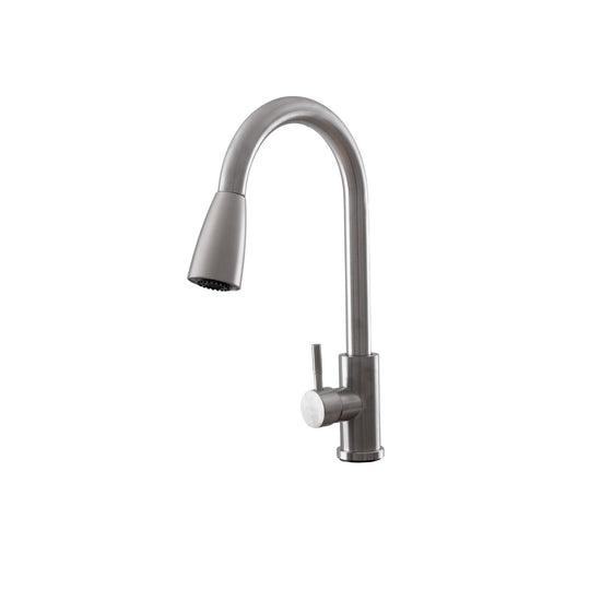 Baterie bucatarie Vital Flow FB-014-1, SUS 304, dus extractabil