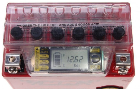 Baterie gel Scuter / ATV 4AH 12v (gel) cu display - vedere 2