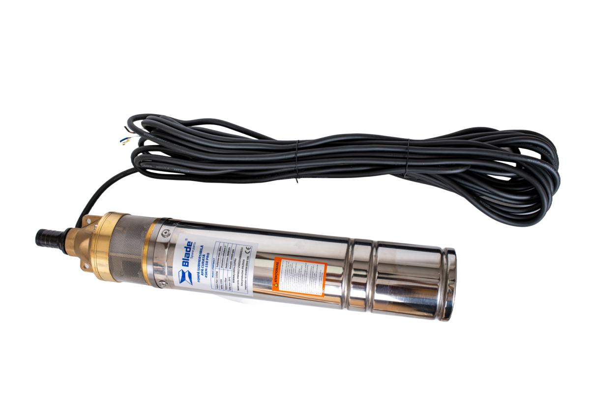 Pompa submersibila PROFESIONALA pentru apa curata BLADE 4SKM-150 Pro, 1100W, 2600 l/h