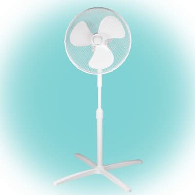 Ventilator cu stativ, 40 cm, 3 trepte, oscilare 80°, inaltime reglabila, 40W – SF 40 WH/M