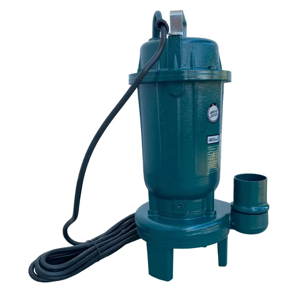 Pompa submersibila Brillo 2500W cu tocator, pentru apa murdara, 10000 l/h, 12m inaltime refulare, 2 toli, 220V