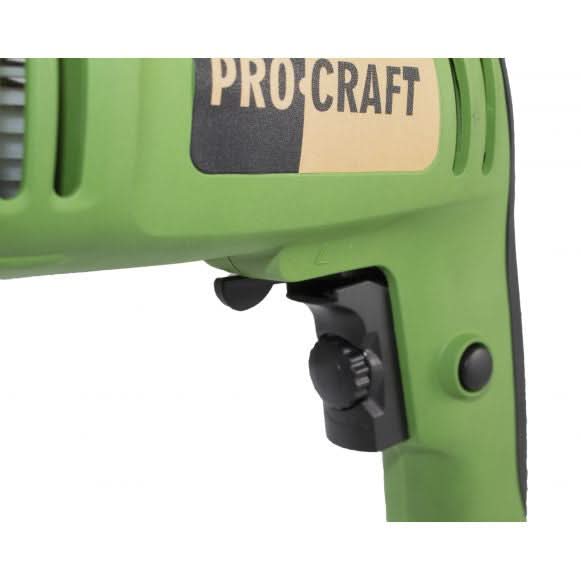Bormasina cu percutie Procraft PS1650, 980W, 1200 RPM, mandrina 13 mm