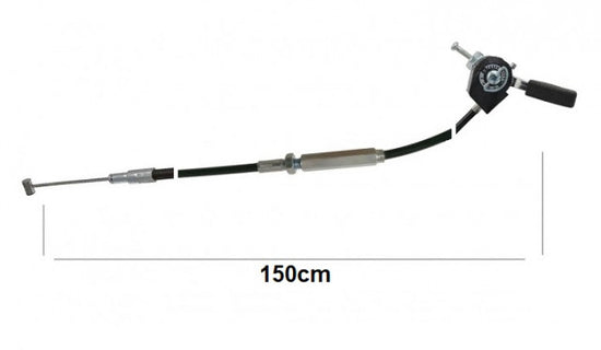 Cablu acceleratie + maneta universal motocultor 150 cm