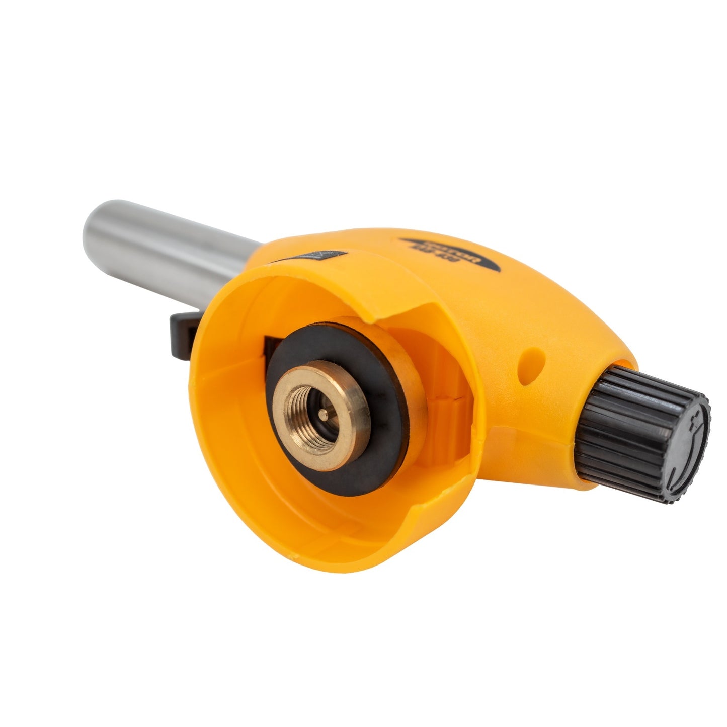 Cap arzător pentru butelie gaz spray, aprindere piezo, conectare filet 7/16 ROTOR RAT-930