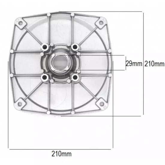 Capac compatibil motopompe OHV 5.5HP-6.5HP, 168F, Honda GX160, GX200, 2 toli