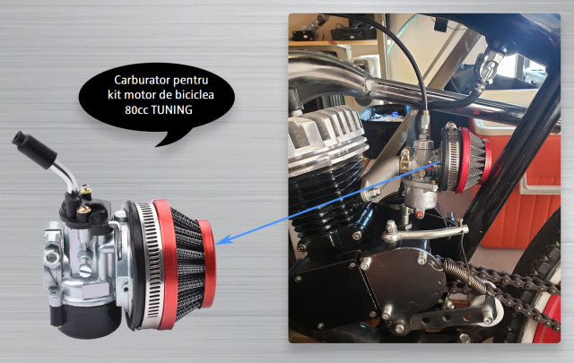 Carburator kit motor bicicleta 80cc TUNING - vedere 6
