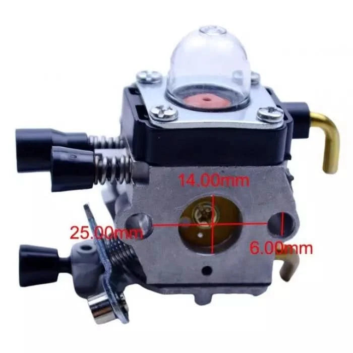 Carburator motocoasa compatibil Stihl FS55, FS75, FS80, FS85, FC75, FC85, HT75, KM85 amestec aer-combustibil echilibrat, consum redus