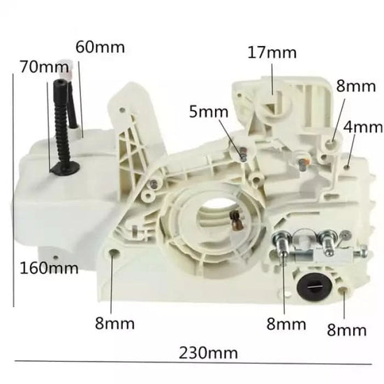 Carter complet drujba compatibil Stihl MS 210, MS 230, MS 250, 021, 023, 025