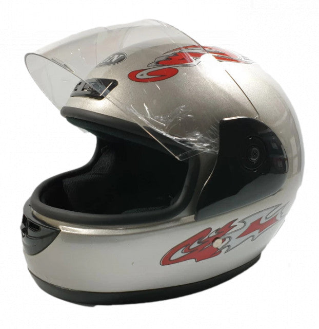 Casca pentru scuter Full Face Safe (gri)