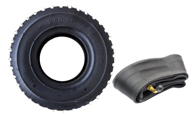 Set Cauciuc + Camera PROFESIONAL 2.50-4 – Roaba, Utilaje Mici