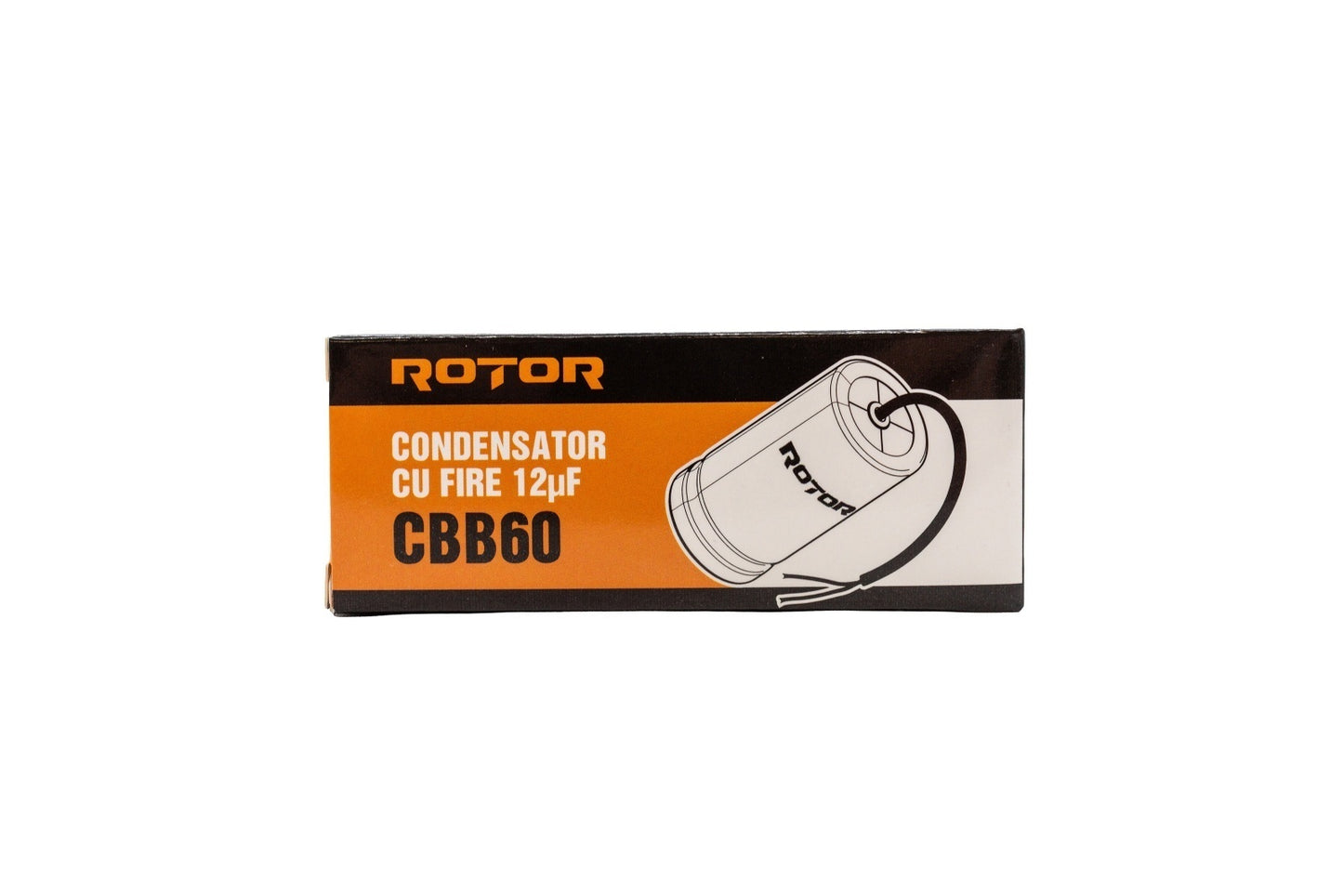 CBB60 Condensator cu fire 12µF 35x62 mm 450V ROTOR