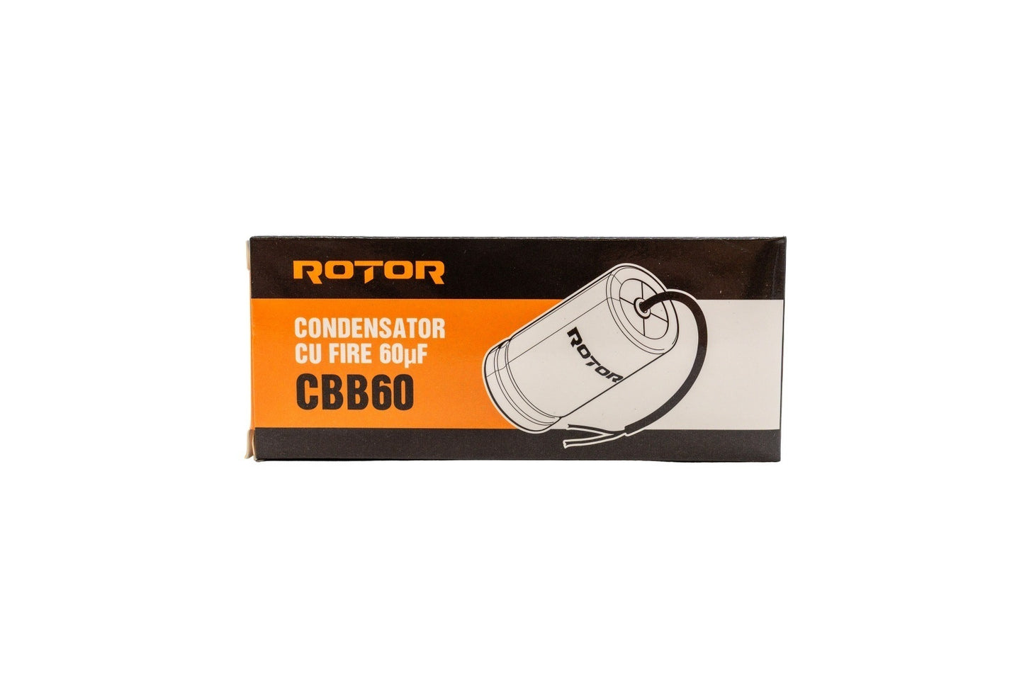 CBB60 Condensator cu fire 60µF 45x95 mm 450V ROTOR