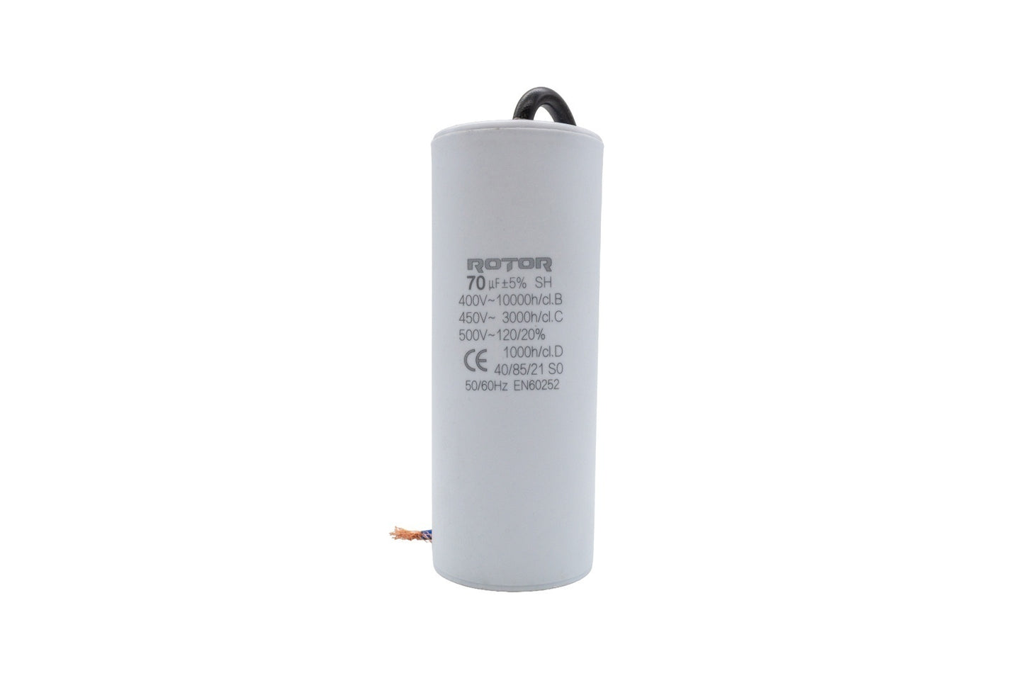 CBB60 Condensator cu fire 70µF 45x95 mm 450V ROTOR