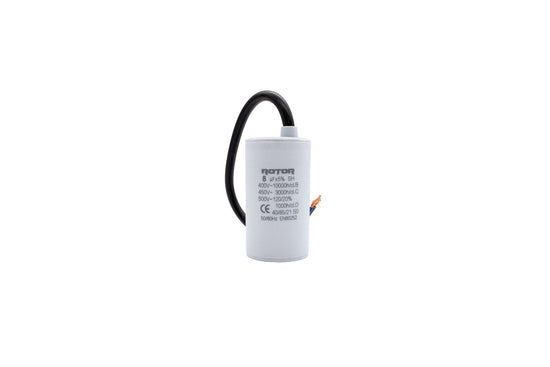 CBB60 Condensator cu fire 8µF 35x62 mm 450V ROTOR