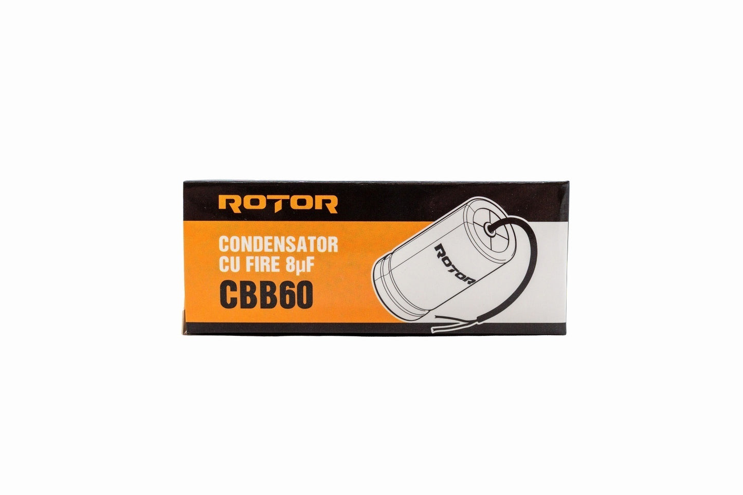 CBB60 Condensator cu fire 8µF 35x62 mm 450V ROTOR