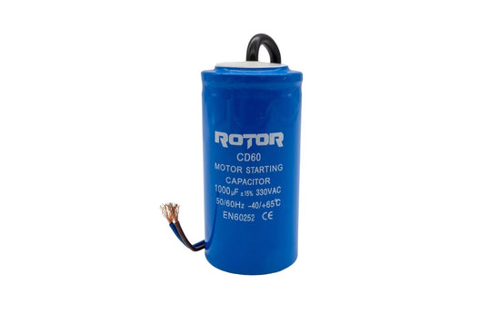CD60 Condensator cu fire 1000µF 50x100 mm 330V ROTOR
