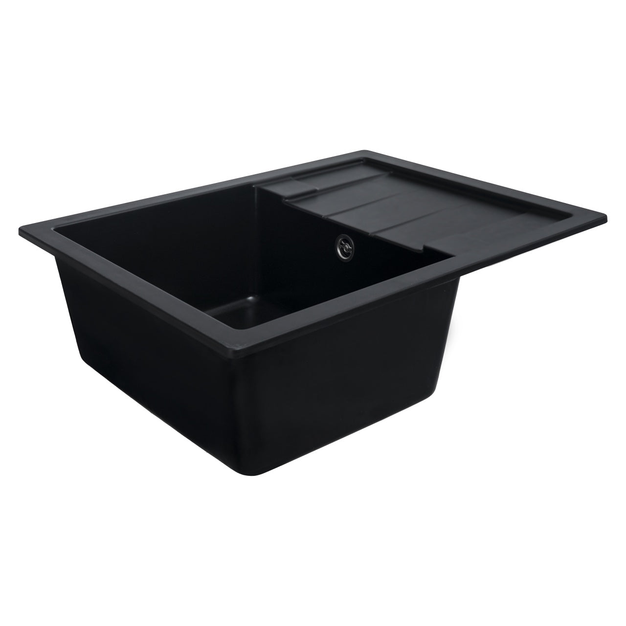 Chiuveta Bucatarie Granit Elefant Premium Intenso, 465x340mm, negru - detaliu 4