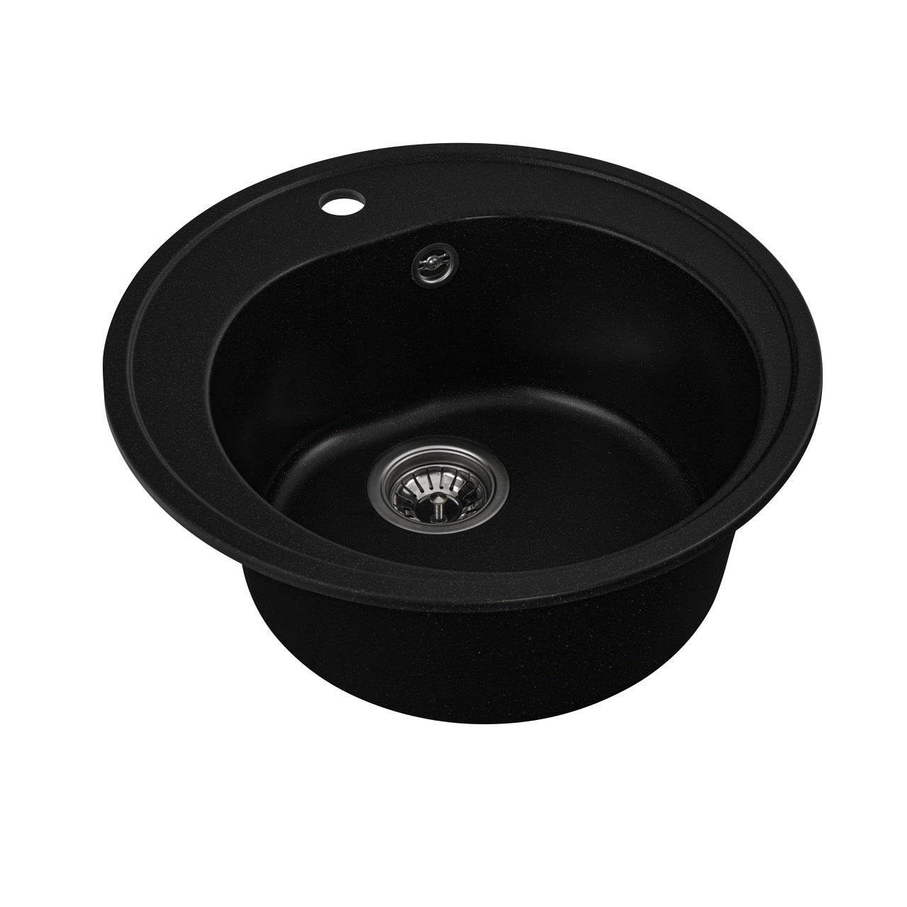 Chiuveta de bucătărie Elefant Premium Luna, Negru metalic , 510 mm