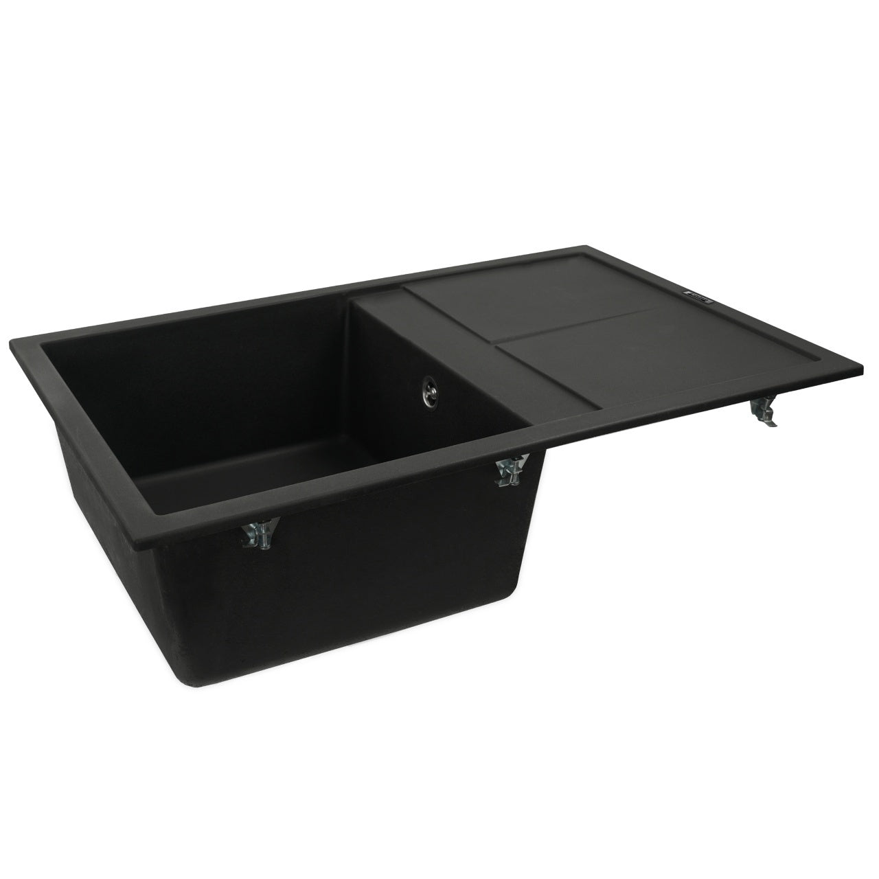 Chiuveta de bucatarie Elefant Premium Selena Negru metalic 785x495mm