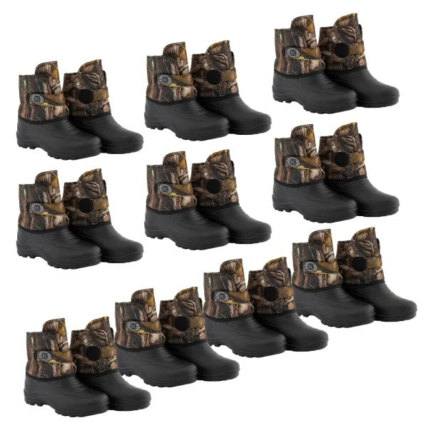 Cizme PVC Barbati Elefant Sprint Forest, impermeabile, antiderapante, set 10 perechi - detaliu 3