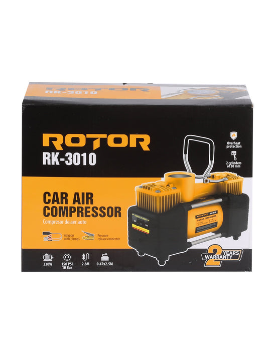 Compresor Auto Bicilindric ROTOR RK-3010, 150 PSI, 70 l/min