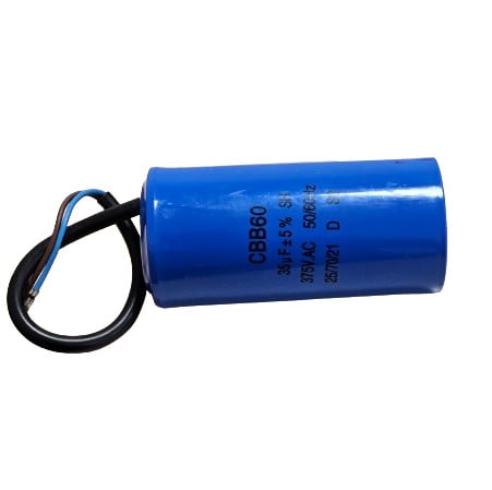 Condensator motor electric CBB60 35 uF, 375 V AC, vedere secundara