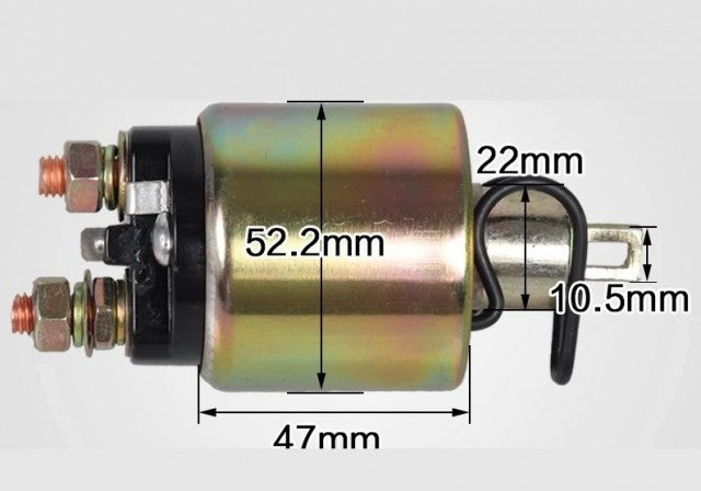 Contact magnetic generator diesel 186F vedere laterala