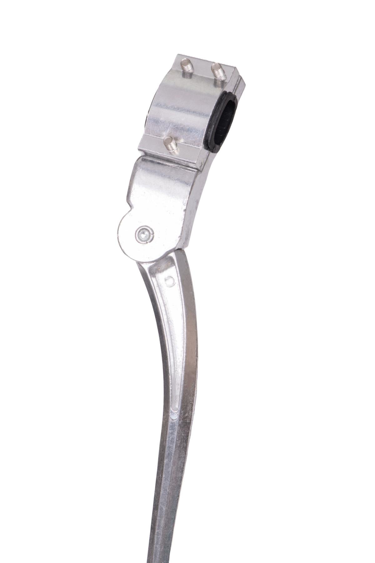 Cric bicicleta reglabil 24–28 inch, aluminiu, montaj posterior, argintiu