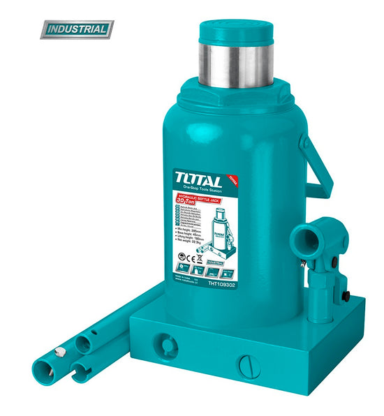 Cric hidraulic auto TOTAL Industrial tip butelie, 30 tone