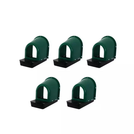 Set 5 cuibare gaini ZEP NG07, plastic rezistent, montaj pe perete