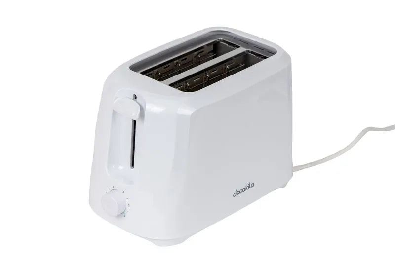 Prajitor de paine DECAKILA 700W, 2 felii, 6 setari rumenire, tava firimituri