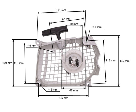 Demaror drujba compatibil Stihl MS291