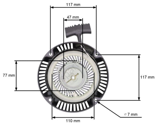Demaror compatibil generator Ruris LP, NAC DY164