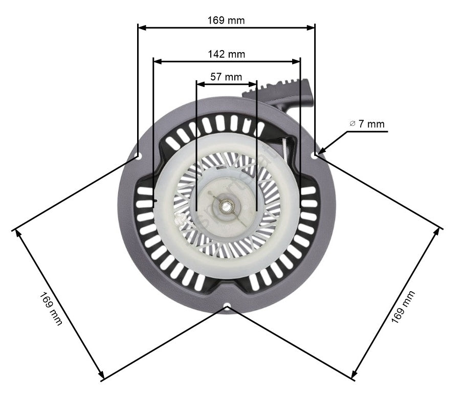 Demaror masina de tuns gazon Lider / Go/On SL1P64F / SL40T